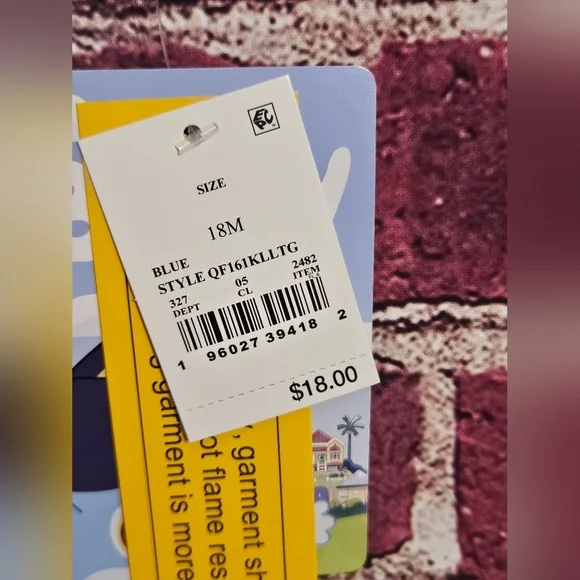 Kids Pajamas - Bluey 2 Sets Size 18mth - Picture 3 of 8